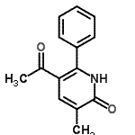 CAS#: 798555-49-4, 5-Acetyl-3-methyl-6-phenyl-2(1H)-pyridinone