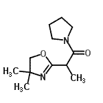 CAS#: 798562-08-0, 2-(4,4-Dimethyl-4,5-dihydro-1,3-oxazol-2-yl)-1-(1-pyrrolidinyl)-1-propanone