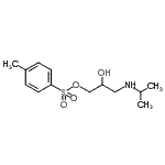 CAS#: 79881-85-9, 2-Hydroxy-3-(isopropylamino)propyl 4-methylbenzenesulfonate