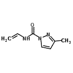 CAS#: 79923-10-7, 3-Methyl-N-vinyl-1H-pyrazole-1-carboxamide
