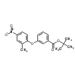 CAS#: 799242-32-3, tert-butyl 3-(2-methyl-4-nitro-phenoxy)benzoate