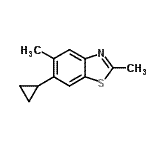 CAS#: 799254-34-5, 6-Cyclopropyl-2,5-dimethyl-1,3-benzothiazole