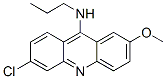 CAS#: 79953-28-9, 6-Chloro-2-Methoxy-N-Propyl-Acridin-9-Amine