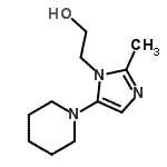 CAS#: 799814-14-5, 2-[2-Methyl-5-(1-piperidinyl)-1H-imidazol-1-yl]ethanol