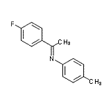 CAS#: 799841-29-5, (1E)-1-(4-Fluorophenyl)-N-(4-methylphenyl)ethanimine