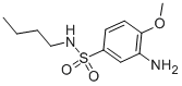 CAS#: 80-22-8, 3-Amino-N-butyl-4-methoxybenzenesulfonamide