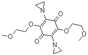 CAS#: 800-24-8, 2,5-Diaziridin-1-Yl-3,6-Bis(2-Methoxyethoxy)Cyclohexa-2,5-Diene-1,4-Dione