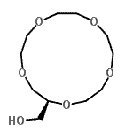 CAS 登录号：80004-03-1， (2S)-1,4,7,10,13-五氧杂环十五烷-2-基甲醇