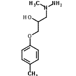 CAS#: 800378-69-2, 1-(1-Methylhydrazino)-3-(4-methylphenoxy)-2-propanol