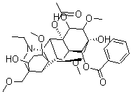 CAS 登录号：8006-38-0， 乌头碱