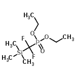 CAS#: 80077-72-1, Diethyl [difluoro(trimethylsilyl)methyl]phosphonate