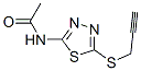 CAS#: 80088-37-5, N-(5-(2-Propynylthio)-1,3,4-Thiadiazol-2-Yl)-Acetamide