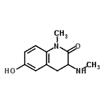 CAS#: 801138-60-3, 6-Hydroxy-1-methyl-3-(methylamino)-3,4-dihydro-2(1H)-quinolinone