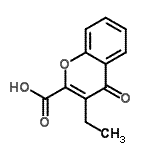CAS#: 801138-61-4, 3-Ethyl-4-oxo-4H-chromene-2-carboxylic acid