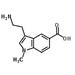 CAS#: 801148-64-1, 3-(2-Aminoethyl)-1-methyl-1H-indole-5-carboxylic acid