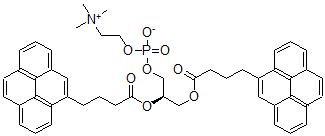 CAS#: 80115-55-5, 1,2-Bis(4-(1-Pyreno)Butanoyl)-Sn-Glycero-3-Phosphorylcholine