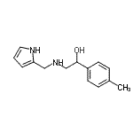 CAS#: 801159-22-8, 1-(4-Methylphenyl)-2-[(1H-pyrrol-2-ylmethyl)amino]ethanol
