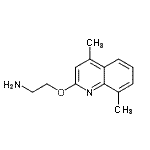 CAS#: 801167-09-9, 2-[(4,8-Dimethyl-2-quinolinyl)oxy]ethanamine