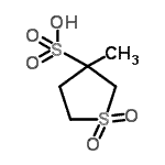 CAS#: 801169-60-8, 3-Methyltetrahydro-3-thiophenesulfonic acid 1,1-dioxide