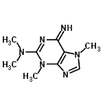 CAS#: 801194-39-8, 6-Imino-N,N,3,7-tetramethyl-6,7-dihydro-3H-purin-2-amine