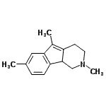 CAS#: 801203-03-2, 2,5,7-Trimethyl-2,3,4,9b-tetrahydro-1H-indeno[1,2-c]pyridine