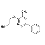 CAS#: 801203-46-3, 2-[(4-Methyl-6-phenyl-3-pyridazinyl)oxy]ethanamine