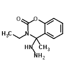 CAS#: 801299-29-6, 3-Ethyl-4-hydrazino-4-methyl-3,4-dihydro-2H-1,3-benzoxazin-2-one