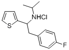 CAS#: 80154-82-1, Alpha-(4-Fluorobenzyl)-N-Isopropyl-2-Thenylamine Hydrochloride