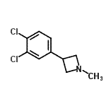 CAS#: 801983-03-9, 3-(3,4-Dichlorophenyl)-1-methylazetidine