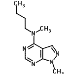 CAS#: 801987-97-3, N-Butyl-N,1-dimethyl-1H-pyrazolo[3,4-d]pyrimidin-4-amine