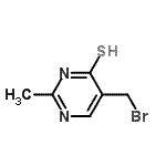 CAS#: 801989-89-9, 5-(Bromomethyl)-2-methyl-4(1H)-pyrimidinethione