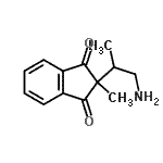 CAS 登录号：802003-28-7， 2-(1-氨基-2-丙基)-2-甲基-1H-茚-1,3(2H)-二酮