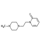 CAS 登录号：802015-63-0， 1-[2-(4-甲基-1-哌嗪基)乙基]-2(1H)-吡啶酮