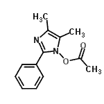 CAS#: 802026-86-4, 1-Acetoxy-4,5-dimethyl-2-phenyl-1H-imidazole