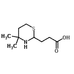 CAS#: 802265-13-0, 3-(4,4-Dimethyl-1,3-thiazinan-2-yl)propanoic acid