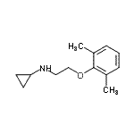 CAS#: 802266-04-2, N-[2-(2,6-Dimethylphenoxy)ethyl]cyclopropanamine