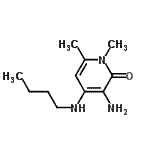 CAS#: 802266-69-9, 3-Amino-4-(butylamino)-1,6-dimethyl-2(1H)-pyridinone