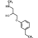 CAS#: 802287-58-7, 1-(3-Ethylphenoxy)-3-(methylamino)-2-propanol