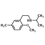 CAS#: 802317-24-4, N-[2-(2-Methoxy-5-methylphenyl)ethyl]-2-propanamine