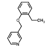 CAS#: 802318-63-4, 3-[(2-ethylphenoxy)methyl]pyridine