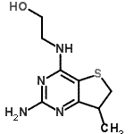 CAS#: 802553-44-2, 2-[(2-Amino-7-methyl-6,7-dihydrothieno[3,2-d]pyrimidin-4-yl)amino]ethanol