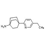 CAS#: 802571-06-8, 4-(5-Ethyl-2-pyridinyl)bicyclo[2.2.2]octan-1-amine