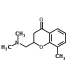 CAS#: 802573-98-4, 2-[(Dimethylamino)methyl]-8-methyl-2,3-dihydro-4H-chromen-4-one