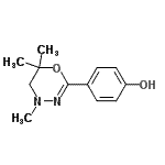 CAS#: 802586-43-2, 4-(4,6,6-Trimethyl-5,6-dihydro-4H-1,3,4-oxadiazin-2-yl)phenol