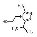 CAS 登录号：802603-11-8， 2-(2-氨基-5-异丙基-1H-咪唑-1-基)乙醇