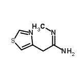 CAS#: 802845-31-4, N-Methyl-2-(1,3-thiazol-4-yl)ethanimidamide
