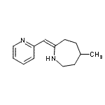 CAS#: 802852-35-3, (2Z)-5-Methyl-2-(2-pyridinylmethylene)azepane