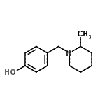 CAS#: 802856-71-9, 4-[(2-Methyl-1-piperidinyl)methyl]phenol