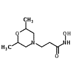CAS 登录号：802893-74-9， 3-(2,6-二甲基-4-吗啉基)-N-羟基丙酰胺