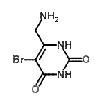 CAS 登录号：802895-55-2， 6-(氨基甲基)-5-溴-2,4(1H,3H)-嘧啶二酮